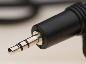 stereo mini-jack connector